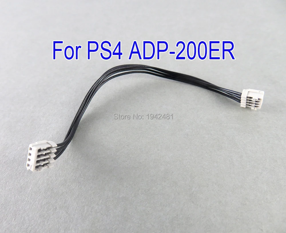 20 piezas Cable de conexión de fuente de alimentación de 4 pines para Sony PS4 de alta calidad para ADP-200ER 200P1A Power tirado para PlayStation4 ps4