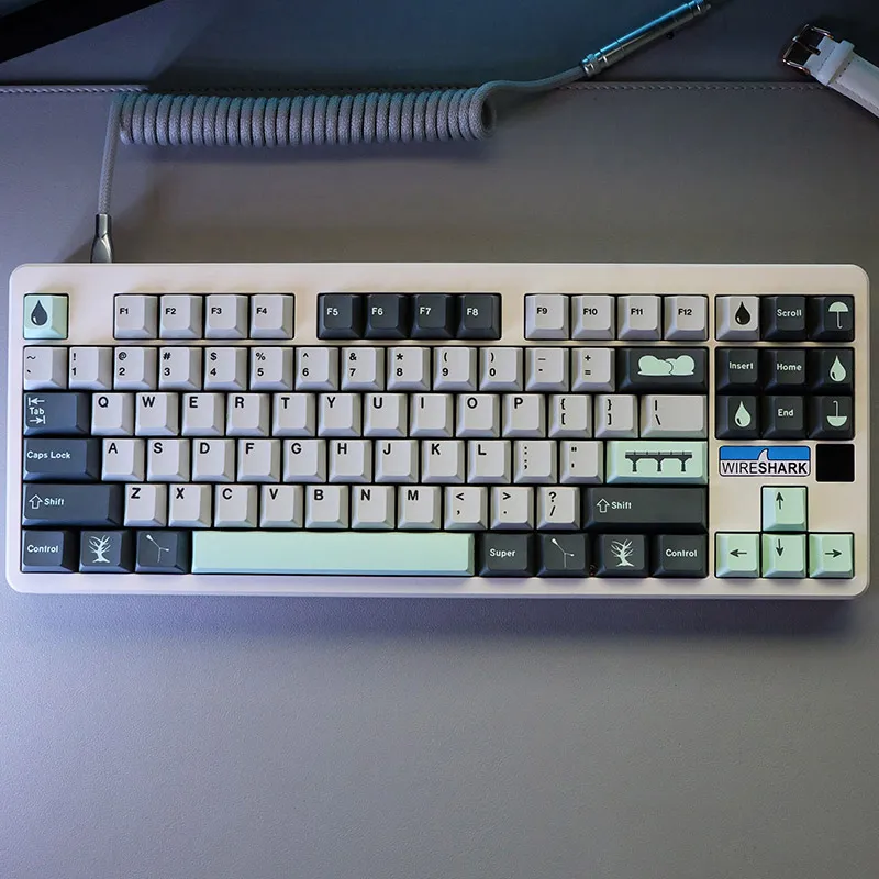 GMK Día Lluvioso PBT Sublimados Perfil Cherry MX Teclas 140 - imagen 2