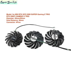 Ventilador de refrigeración MSI RTX 2080 Ti Gaming X Trio