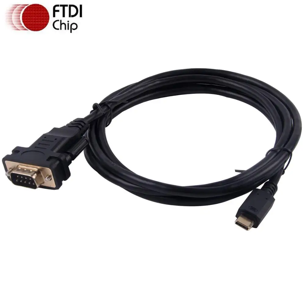 FTDI FT232RL Adaptador USB-C a RS232 para Windows/macOS/Linux/Android - imagen 2