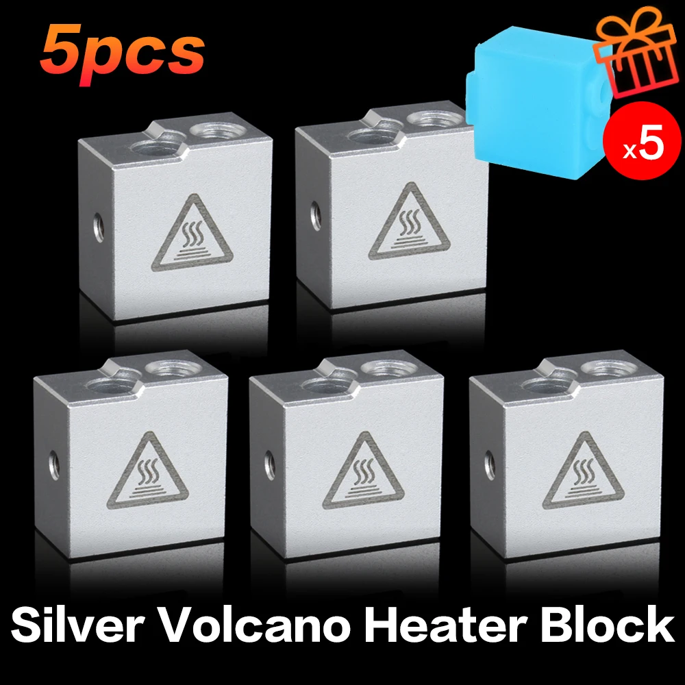 Volcano Silver 5pcs