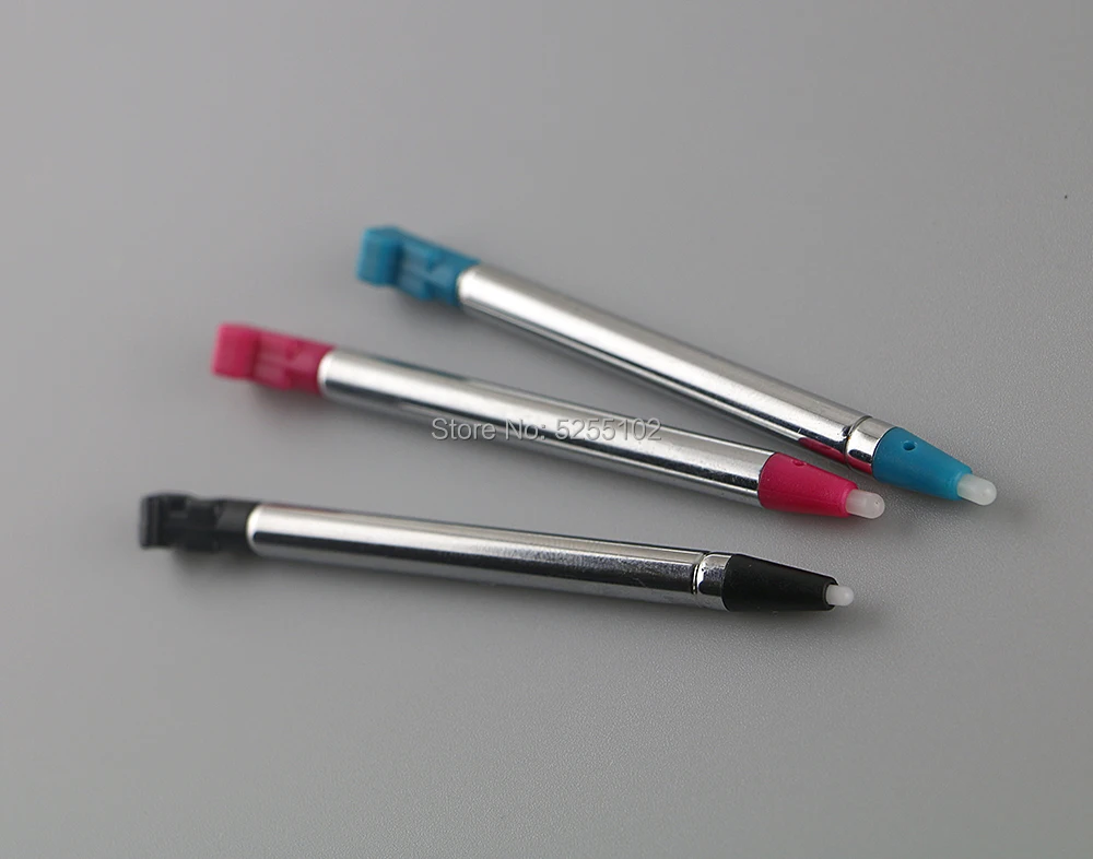 Bolígrafo de pantalla táctil de Metal de repuesto, 10 Uds., para lápiz táctil retráctil de Metal 3DS - imagen 5