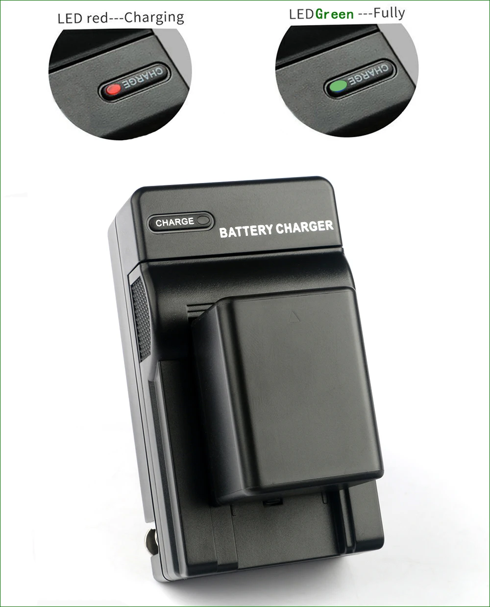 LANFULANG-cargador de batería para cámara de BN-VG121, para JVC, BN-VG107, BN-VG107AC, BN-VG107E, BN-VG107EU, BN-VG107U - imagen 5