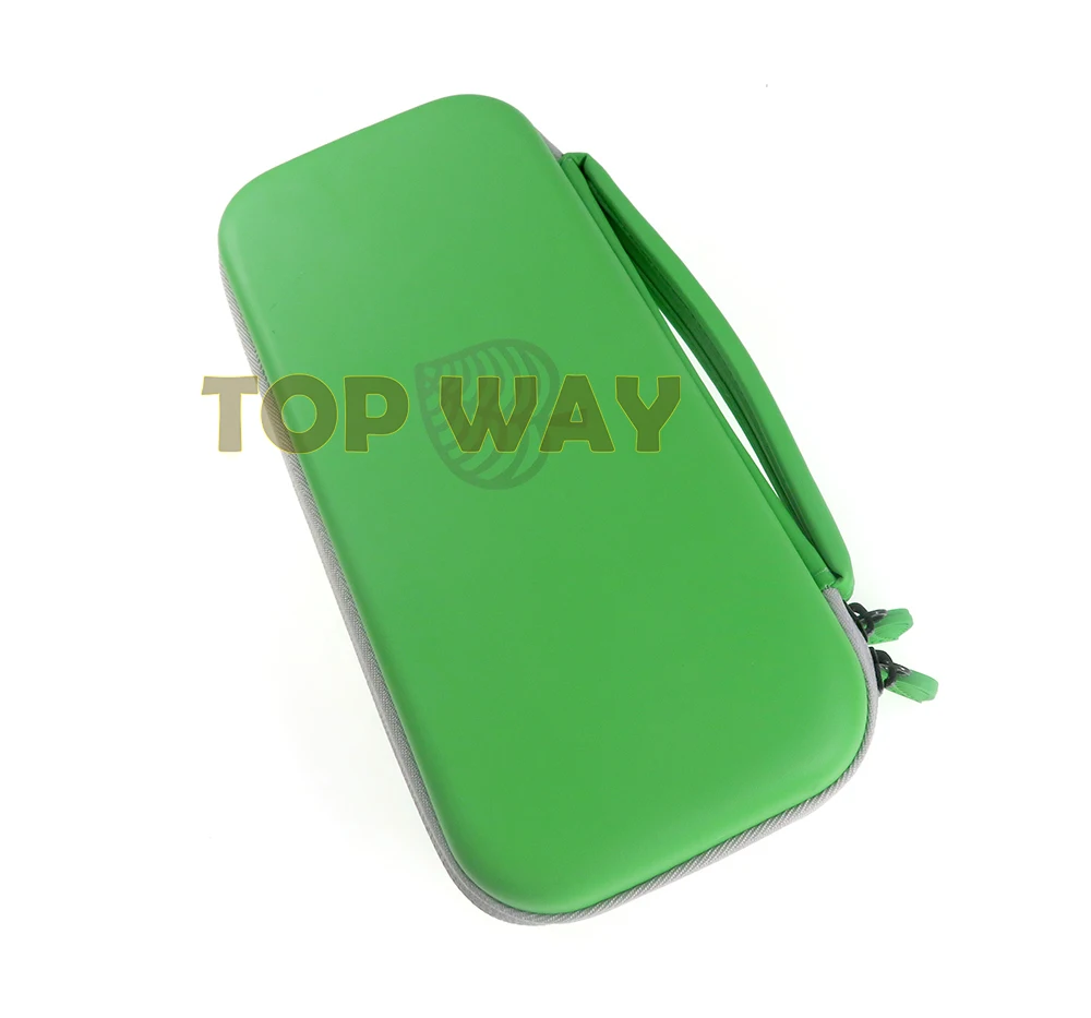 Bolsa de almacenamiento para Nintendo Switch Lite, estuche de transporte de hojas verdes con cordón para Nintendo Switch Lite, 1 Uds. - imagen 2