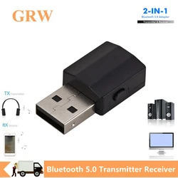 Transmisor Bluetooth 5.0 Coche – Receptor AUX Inalámbrico Estéreo