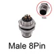 M12 Male 8pin
