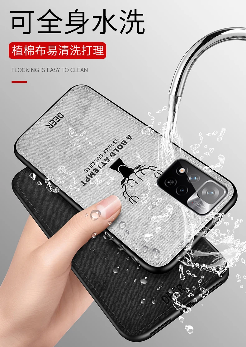 Para Xiaomi Redmi 10 2022 funda de silicona suave + tela dura ciervo funda protectora trasera delgada para Xiaomi redmi 10 Prime redmi10 - imagen 5