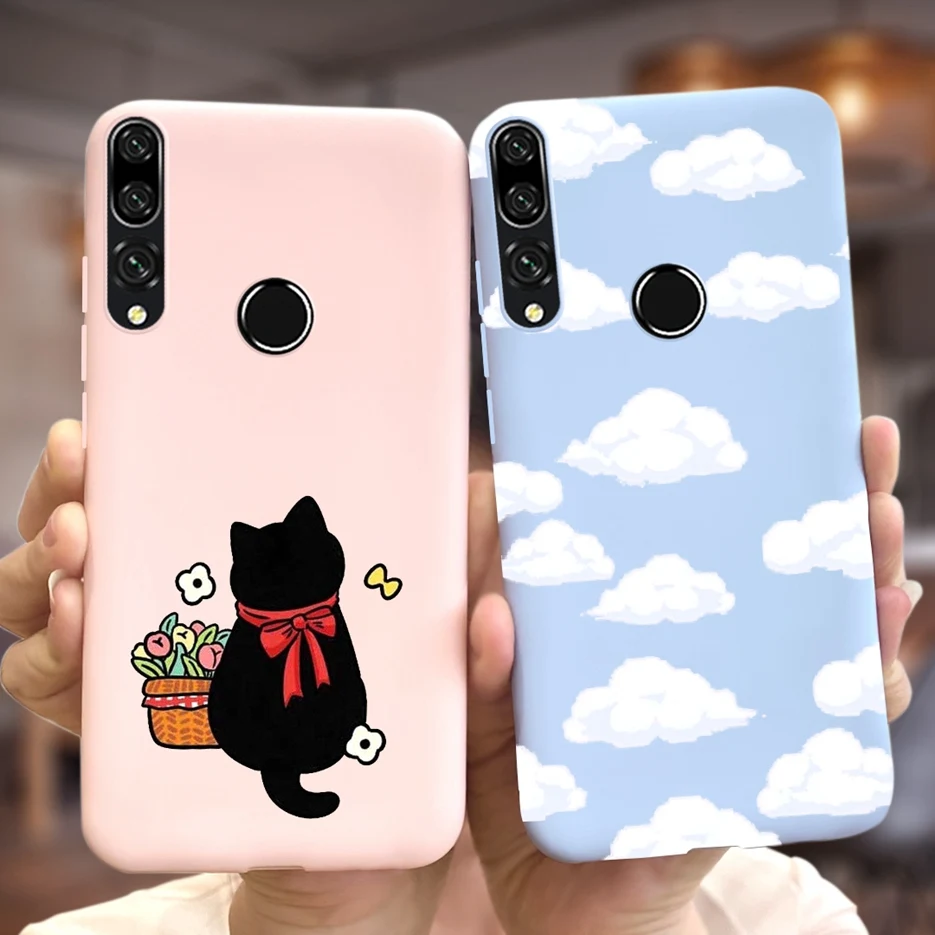 Para Huawei Y9 Prime 2019 funda STK-L21 elegante funda de teléfono de dibujos animados de flores para Huawei Y9 Y 9 Prime 2019 Fundas Coque parachoques - imagen 5