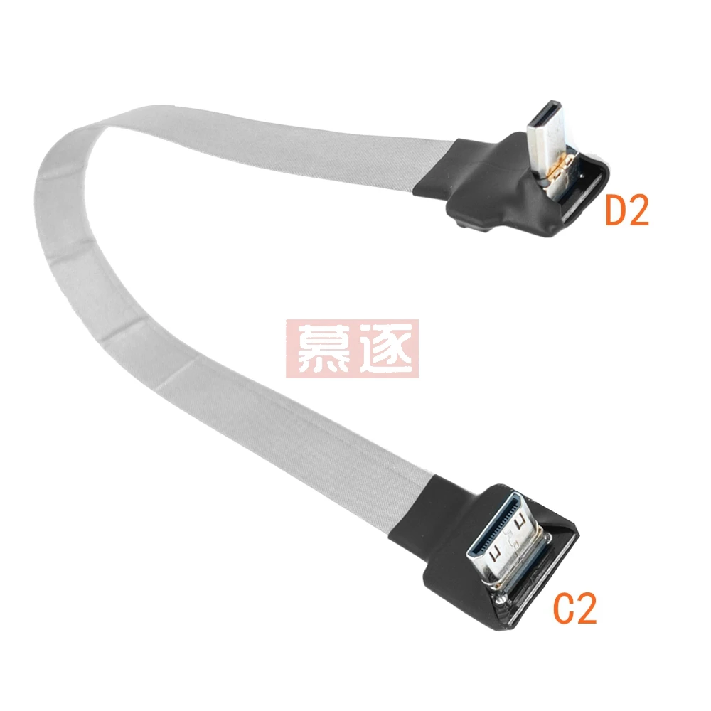 Mini HD-kompatibel zu Micro HD Kabel 1080p 3D adaptador de alta velocidad Gold Überzogen Stecker Tekst kamera monitor projektor noteboo - imagen 5