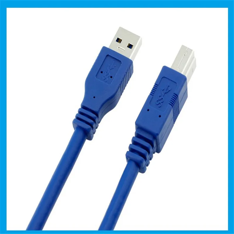 Cable de transmisión de datos de alta velocidad para impresora, Cable USB 3,0 A macho AM A USB 3,0 B macho BM USB 3,0, 1 pie, 2 pies, 3 pies, 5 pies, 6 pies, 10 pies - imagen 3