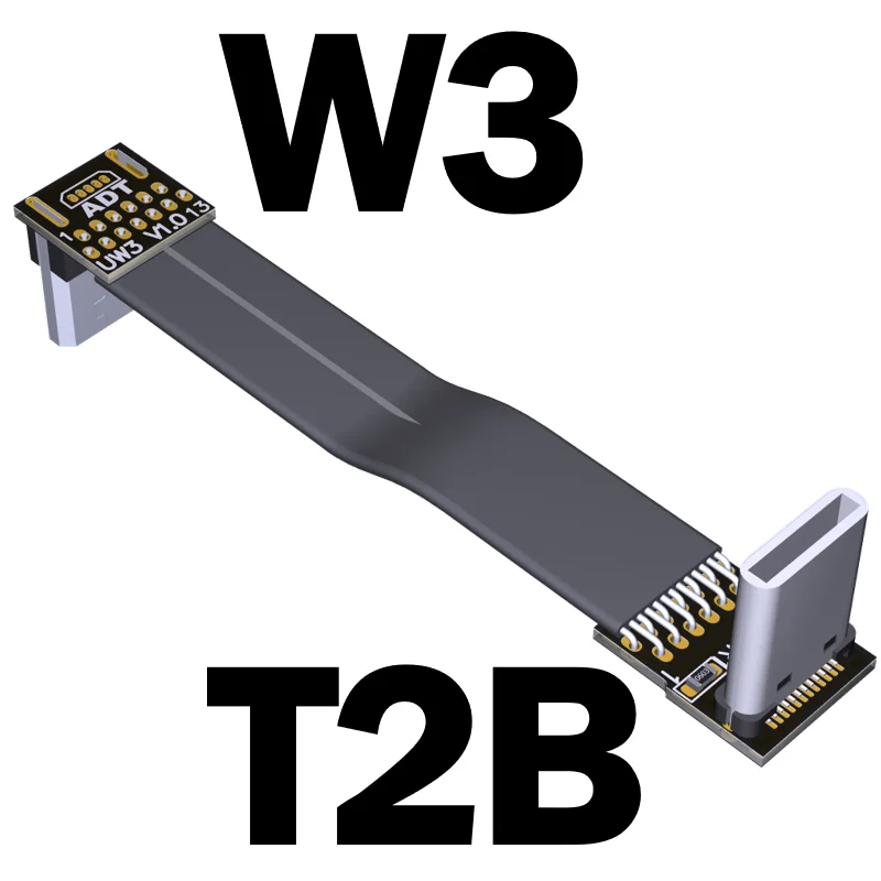 Cable Adaptador Micro USB 90° FPV para Dron Multicóptero