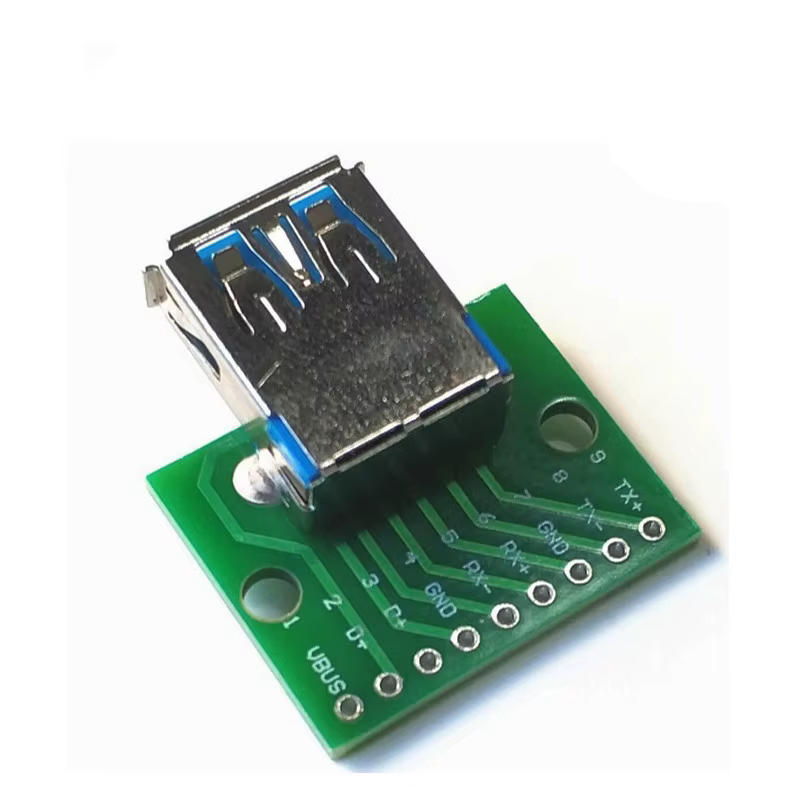 Conector USB-A Hembra 3.0 PCB – Montaje 2,54mm - imagen 5
