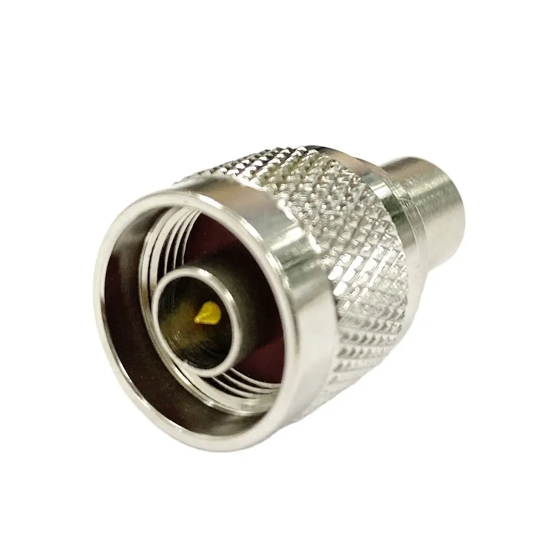 1 unidad N tipo macho a FME macho enchufe adaptador coaxial RF convertidor recto niquelado venta al por mayor nuevo conector - imagen 4