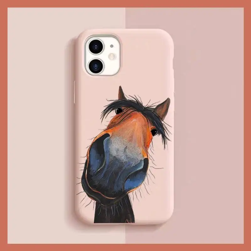 Frederik el gran caballo de belleza funda de teléfono para iphone 13 11 12 mini pro max 7 8 plus 6 6s x xs max xr shell - imagen 2