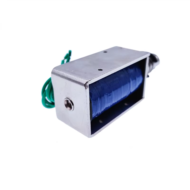 Electroimán Solenoide Lineal TAU-1039, 10mm 24V Push-Pull - imagen 2
