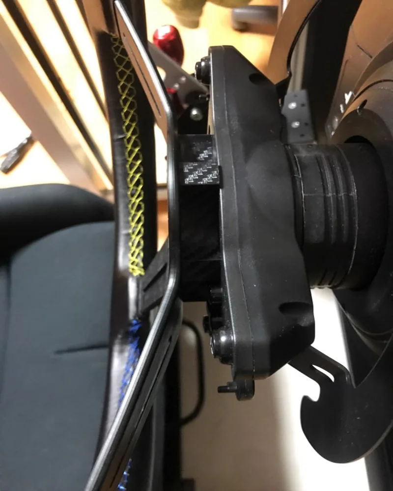 Espaciadores de rueda de aleación de aluminio, anillo adaptador de placa para Thrustmaster T300RS, actualización de volante, 70mm - imagen 4