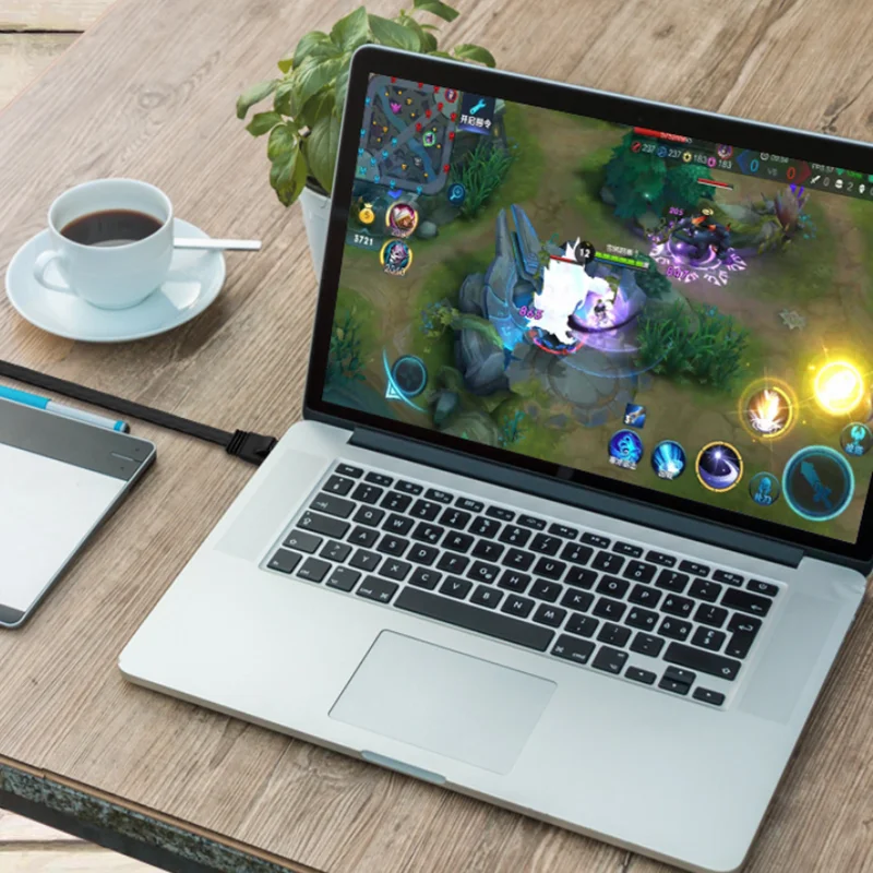 Cable LAN UTP plano RJ45 CAT7 de 0,5-50m, 10000Mbps, para Cable Gigabit Ethernet, Cable de red para módem, enrutador, Cable de conexión CAT7 de 10Gbps - imagen 3