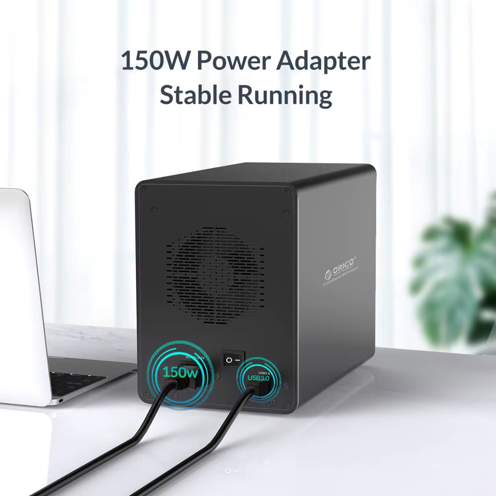ORICO 95 Series Docking Station HDD 4 Bahías USB 3.0 - 3,5" - imagen 4