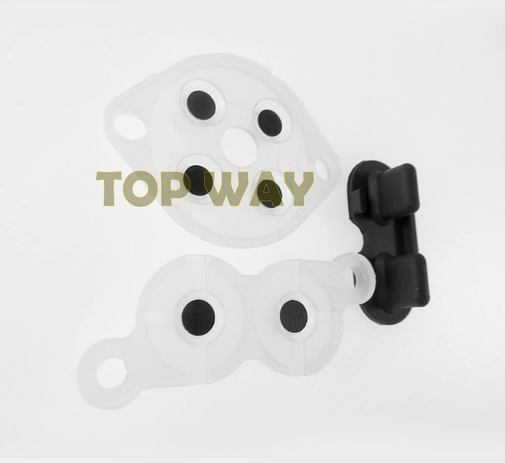 1 Juego de piezas de repuesto de goma adhesiva conductora para Nintendo NES versión NES US/EU JP Joy Pad botón de goma de silicona - imagen 4