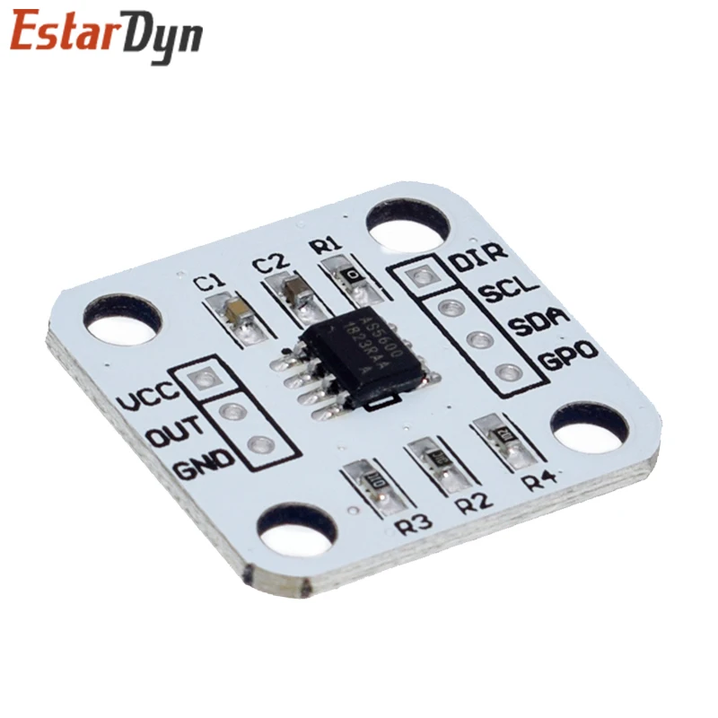 Codificador magnético AS5600, módulo sensor de medición de ángulo de inducción magnética, 12 bits, alta precisión - imagen 4