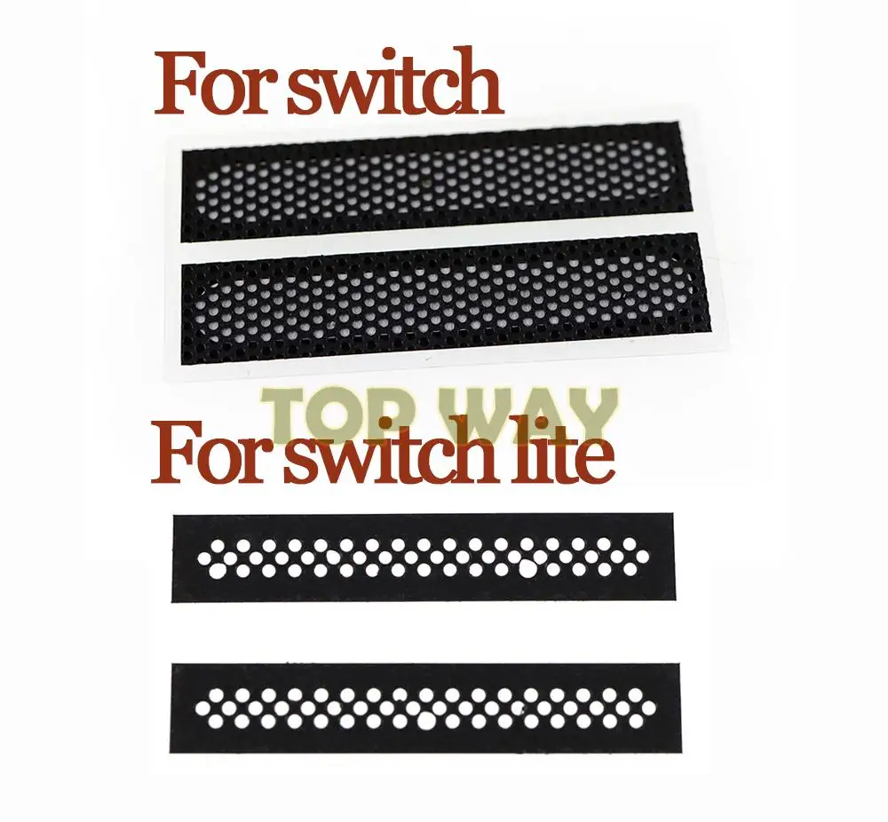 Filtro para enfriador de consola Nintendo Switch Lite, red antipolvo izquierda y derecha, 4 unidades