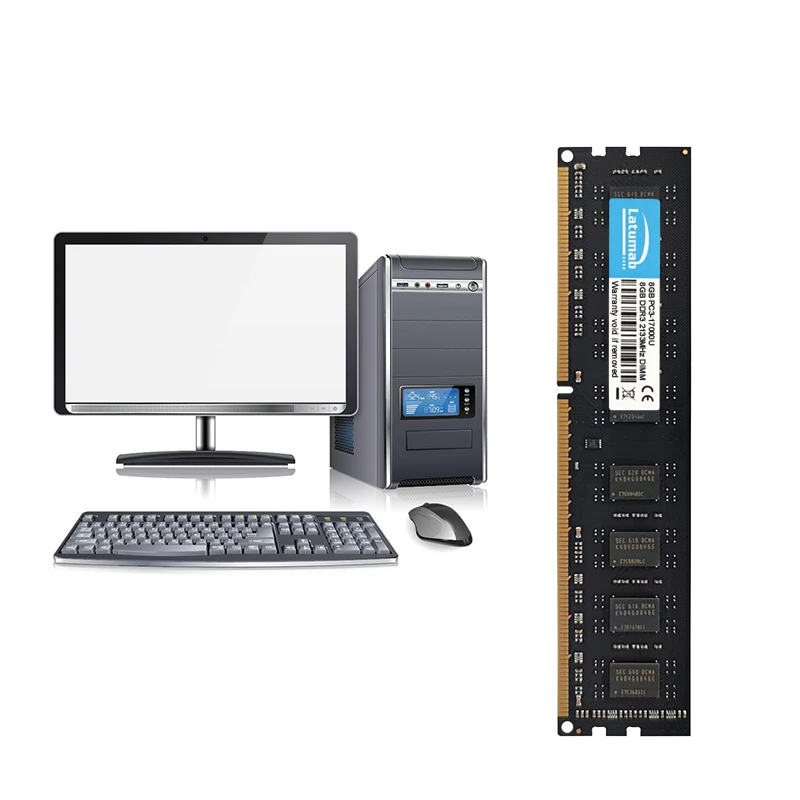 Latumab DDR3 RAM 16GB(2X8GB) 8GB 4GB 1333 1600 1866 2133 2400MHz Memoria de escritorio PC3-14900 240 pines DIMM 1,5 V RAM DDR3 Memoria - imagen 5