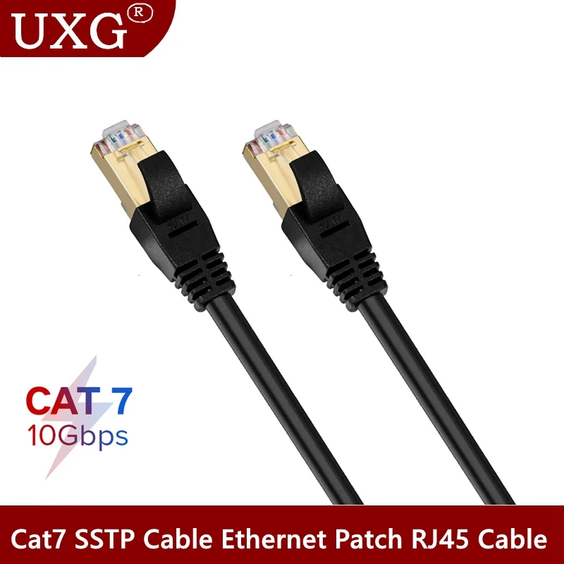 Cable de conexión Ethernet Cat7 SSTP para ordenador RJ45, cables LAN de red XBox 0,5 m 1m 2m 3m 5m 10m 20m 30m - imagen 2