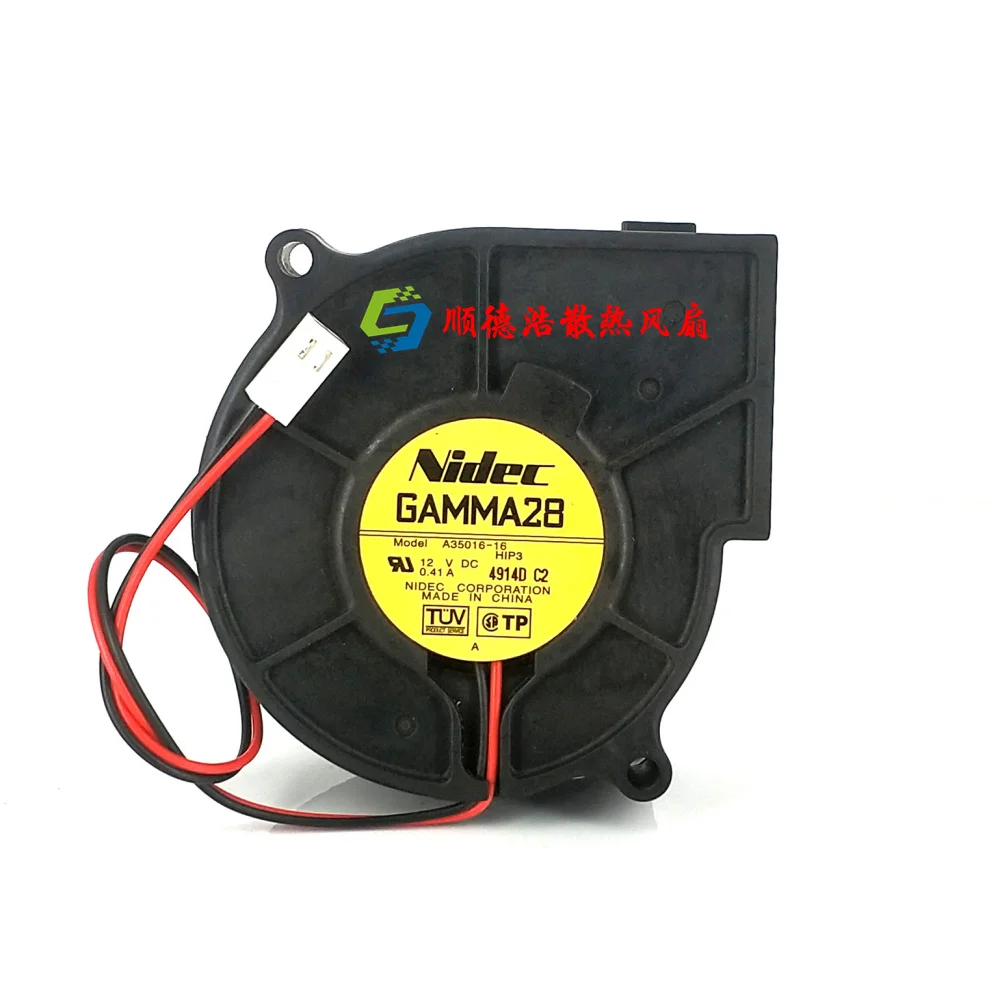 A35016-16-ventilador de turbina para proyector, dispositivo Original de 12V, 0.41A, volumen de aire alto y bajo ruido, 7530