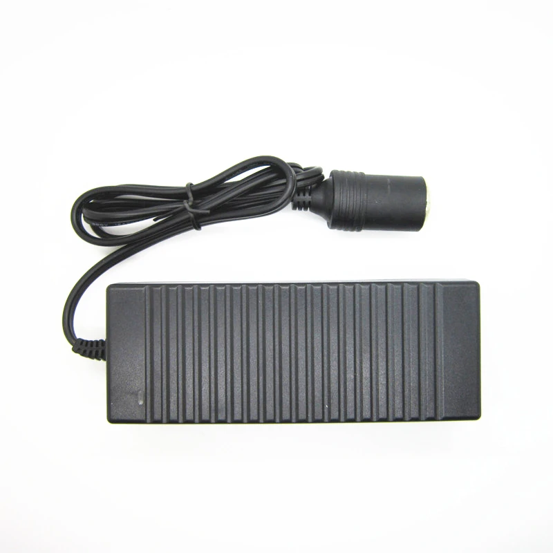 Adaptador de fuente de alimentación para coche, convertidor de enchufe para encendedor de cigarrillos, aspiradora portátil de mano, CA 110V-240V a cc 12V 10A 120W - imagen 3