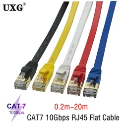 Cable Ethernet Cat7 RJ45 plano – 10Gbps Alta Velocidad