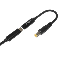 Cable USB-C PD para HP Lenovo Dell – Carga Rápida