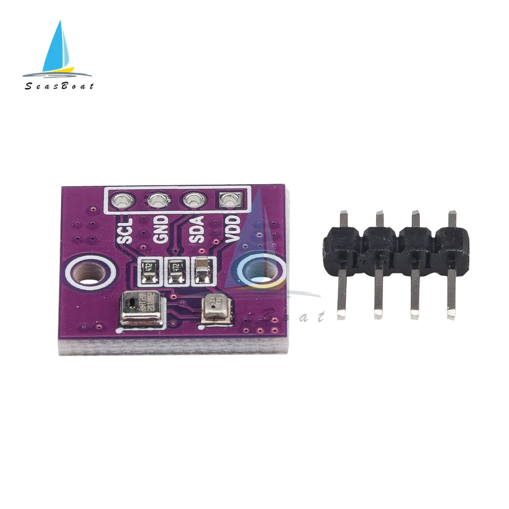 Sensor Digital de temperatura y humedad, dispositivo de alta precisión con interfaz I2C, AHT20 + BPM280, DC 2,0-5V, para Arduino - imagen 5
