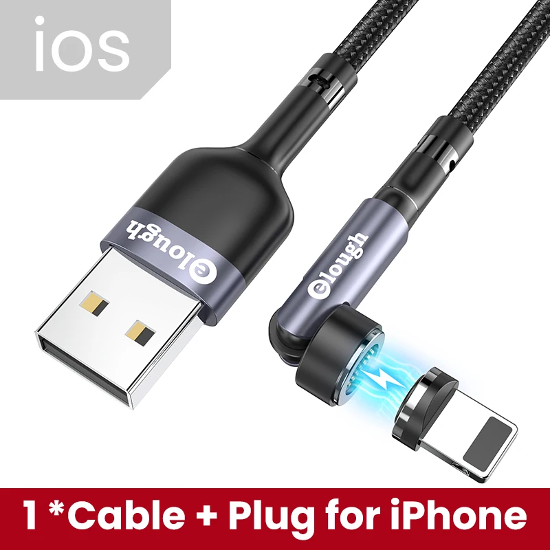 Grey iOS Cable
