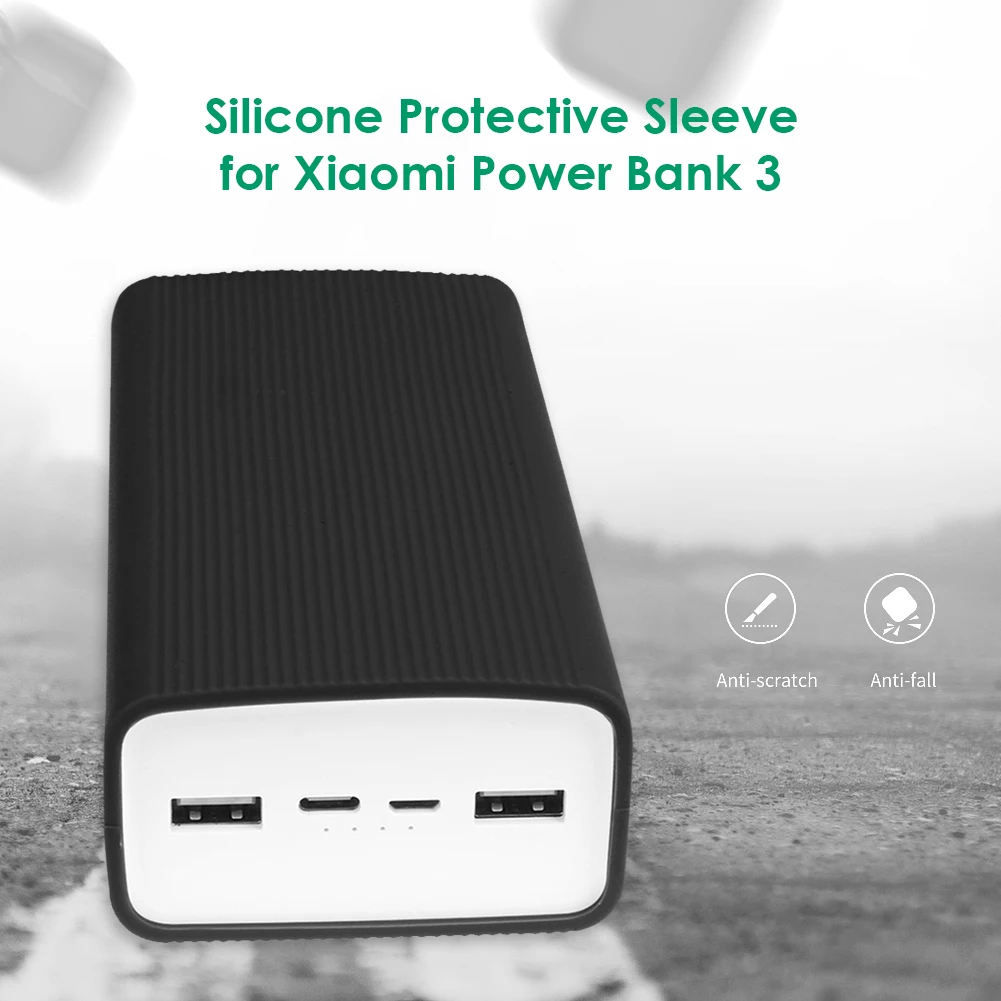 Funda protectora de silicona para Xiaomi Power Bank 3, 30000 MAh, funda protectora - imagen 3