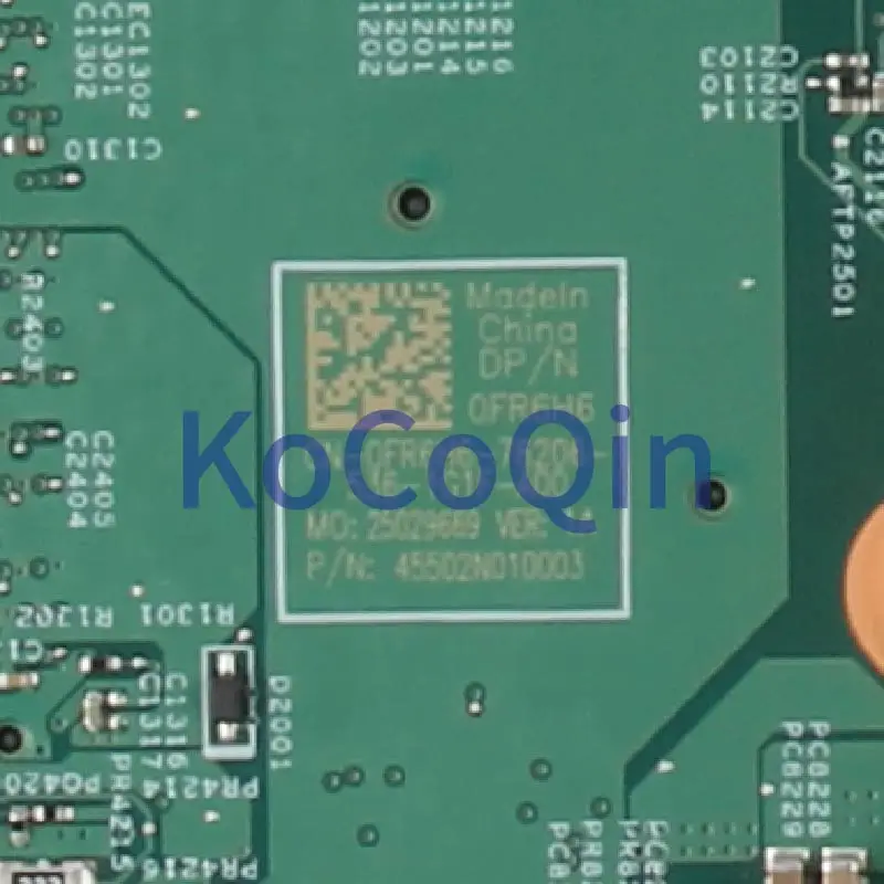 Placa base para portátil DELL Inspiron 17, 7746, I7-5500U, GPU, 845M, CN-0FR6H6, 0FR6H6, 14202-1, SR23W, N15S-GX1-B-A2 - imagen 4