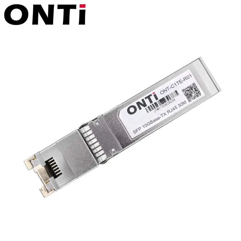 ONTi SFP+ 10G RJ45 Cobre – Módulo Transceptor para Cisco y MikroTik