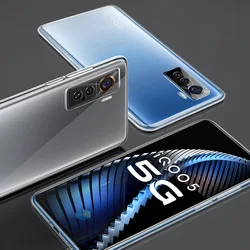 Funda Silicona Transparente VIVO IQOO – Compatible Múltiples Modelos