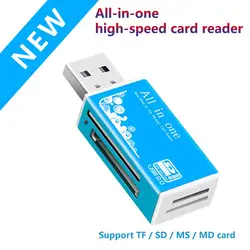Lector USB 2.0 Multi Tarjetas – Micro SD TF M2 MMC MS Pro Duo