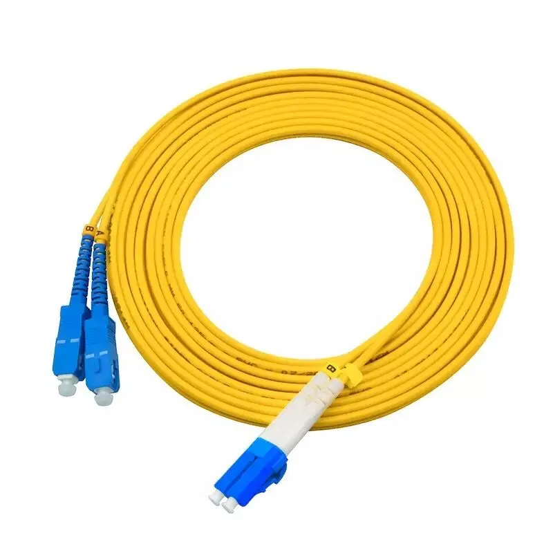 Unids/bolsa de 5 unids/bolsa LC UPC-SC UPC, cable de parche de fibra óptica dúplex, puente de cable de parche óptico - imagen 3