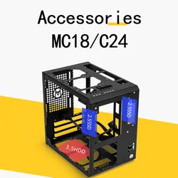 Panel Lateral Metal MC18/C24 con Mango Soporte para PC