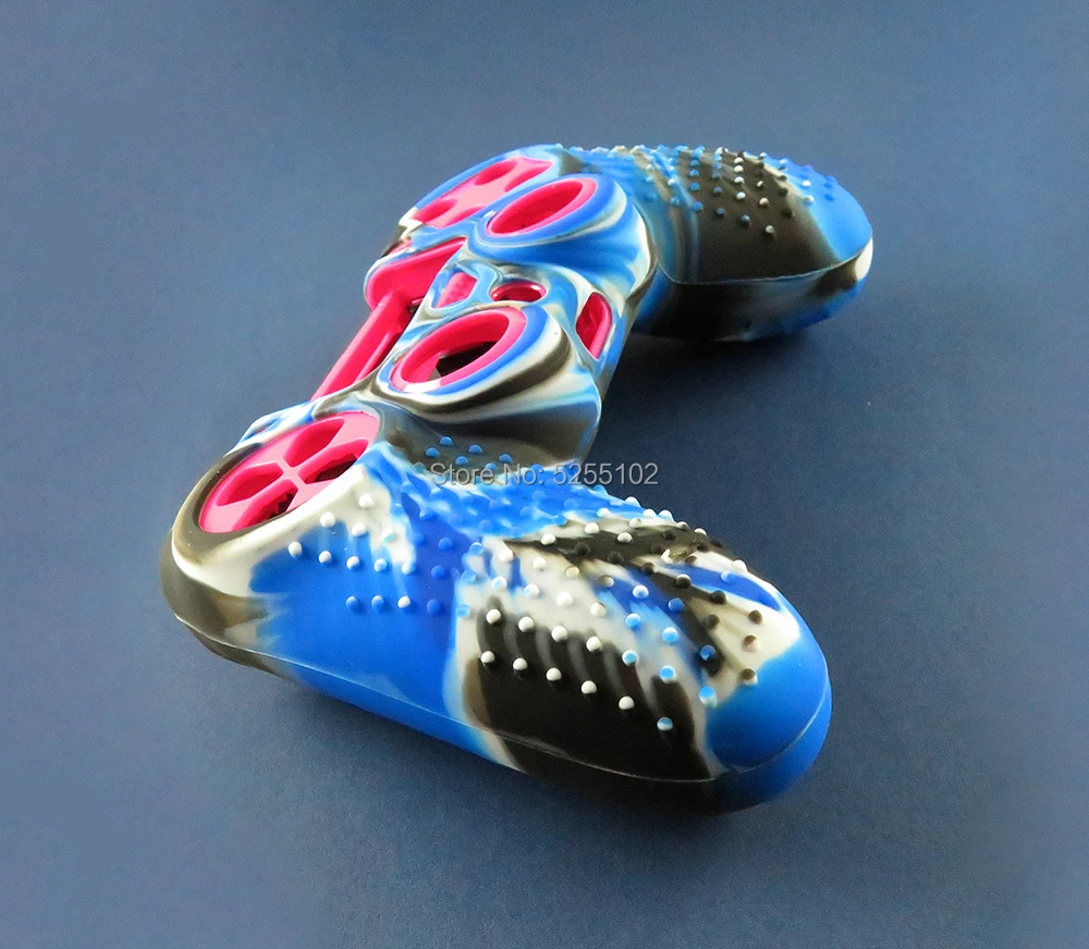 20 piezas funda de goma de Gel de silicona suave para SONY Playstation 4 PS4 funda protectora para mando PS4 - imagen 2