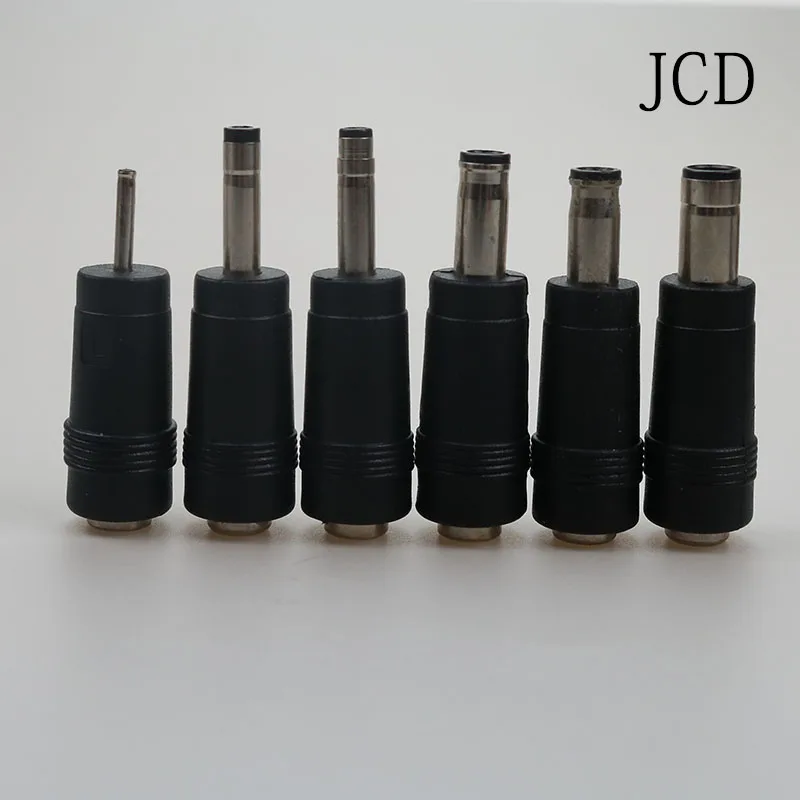 JCD-Adaptador de enchufe de alimentación DC macho, conector DC de 5,5X2,1mm hembra a 2,0X0,6/4,0X1,7/5,5X1,0/5,5X3,0mm, 1 unidad - imagen 3