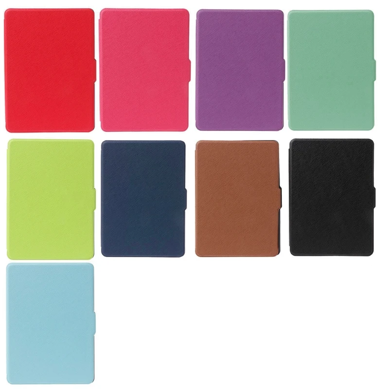 Funda de piel sintética con soporte para tableta, cubierta para Amazon Kindle 8th Generation 2016 - imagen 4