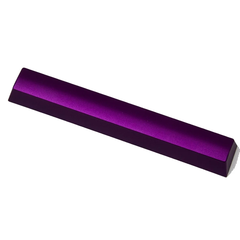 Teclado mecánico de Metal en blanco, tapa de tecla de barra espaciadora, aleación de aluminio CNC, oxidación anódica, perfil OEM, 6.25U, 6.25X - imagen 3