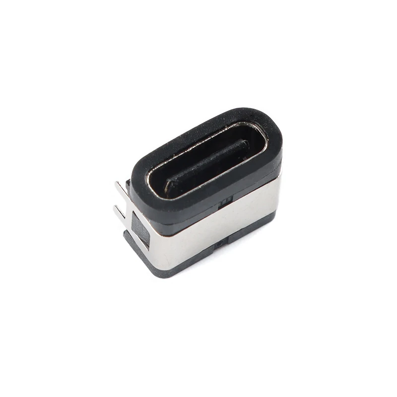 10 uds/2 uds conector USB tipo C hembra tipo C 3A puerto de carga rápida de alta corriente USB-C enchufe de cargador IPX66 - imagen 2