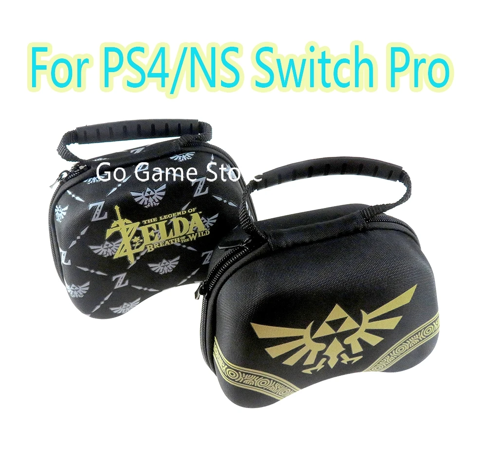 Bolsa de viaje portátil para PS4 NS Switch Pro controller, Asa de juego, bolsa a prueba de golpes, accesorios de manija de juego, 1PC