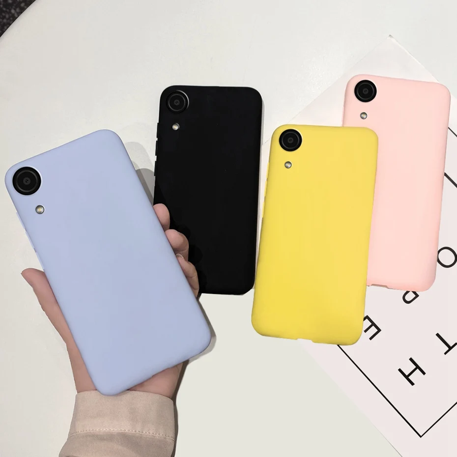 Funda blanda para Samsung Galaxy A03 Core, Funda trasera mate de TPU de Color liso para Samsung A03 Core A 03 A03S A032F - imagen 3