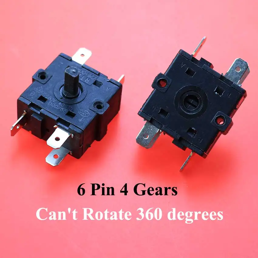 6 Pin 4 gears