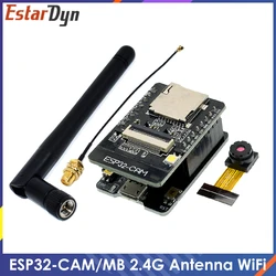 Placa ESP32-CAM WiFi con cámara OV2640/OV3660 y USB