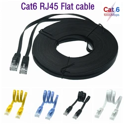Cable Ethernet plano CAT6 RJ45 para router y portátil – Antitracción